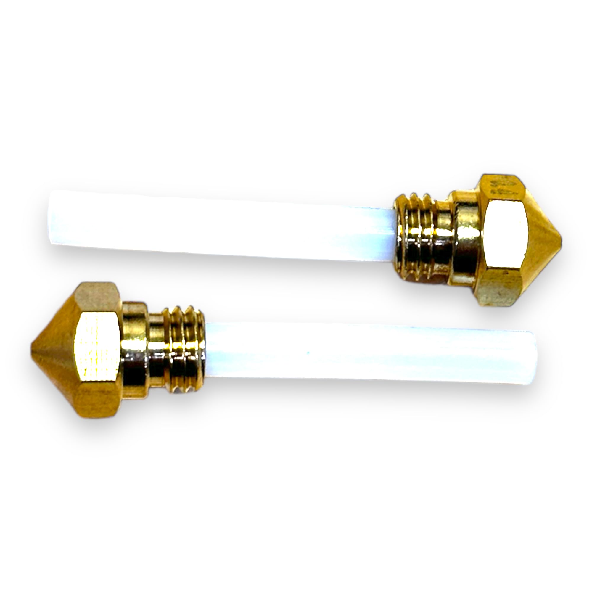 Amazon.com: Brass Hotend Extruder Nozzle 0.4mm with 36mm PTFE Tube
